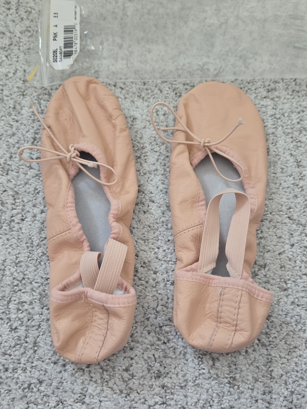 Bloch Ballet Flats in Blush Pink